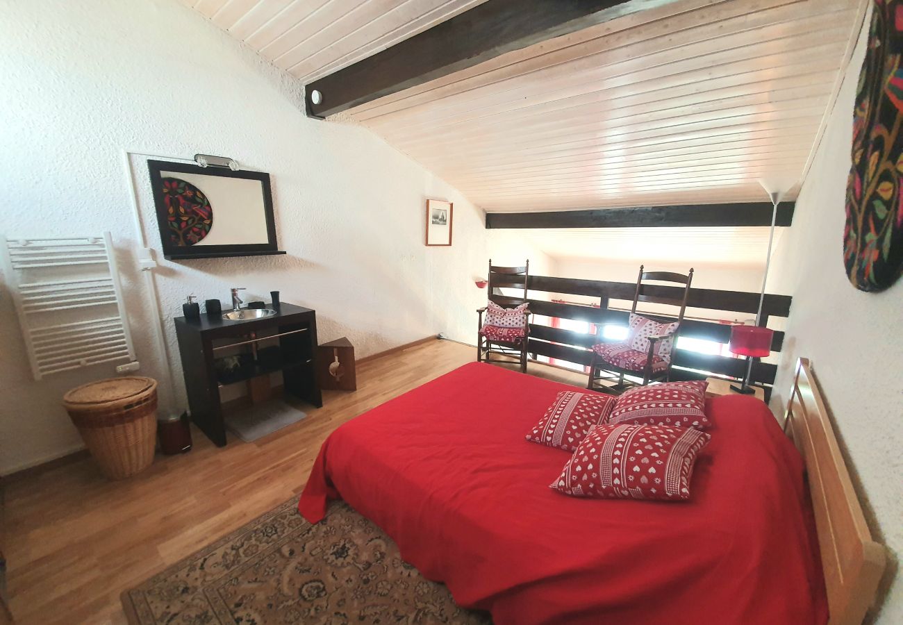 Apartment in Chantemerle - T2 duplex + mountain corner at the foot of the slopes 6 people