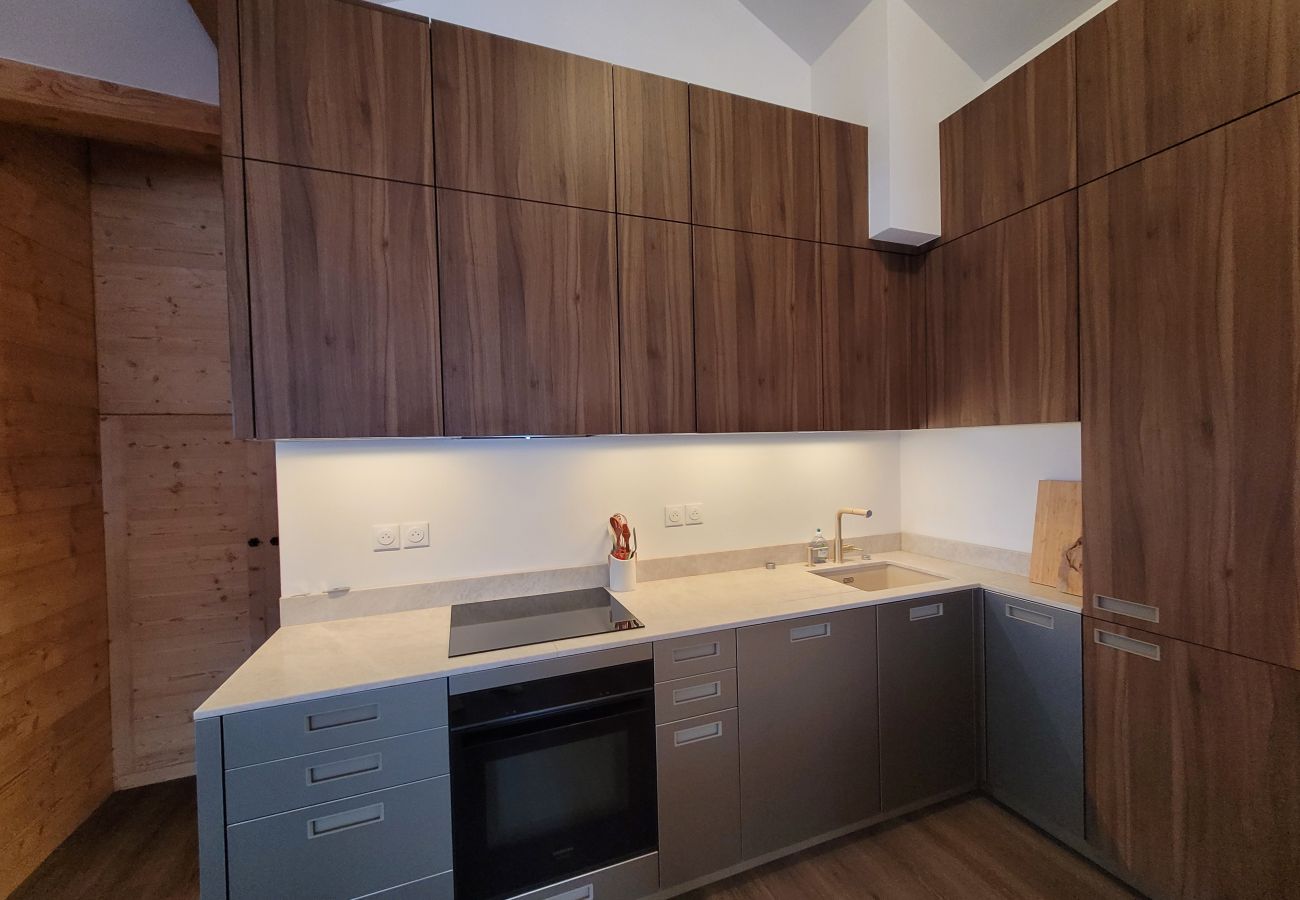 Apartment in Le Monêtier-les-Bains - Beautiful new T3 1km from the slopes