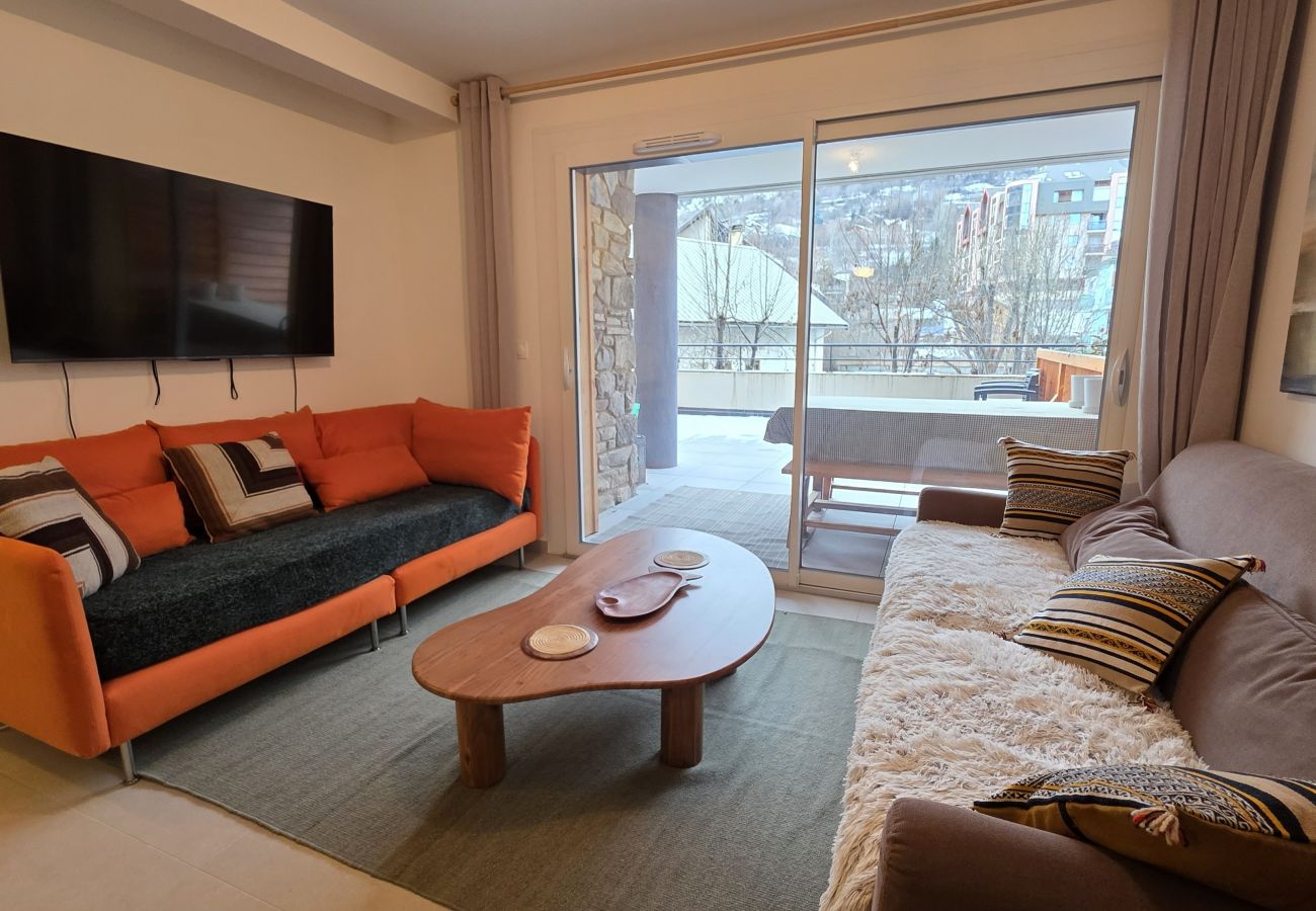 Apartment in Briançon - Flat 6 people at the feet of Briançon's ski slopes