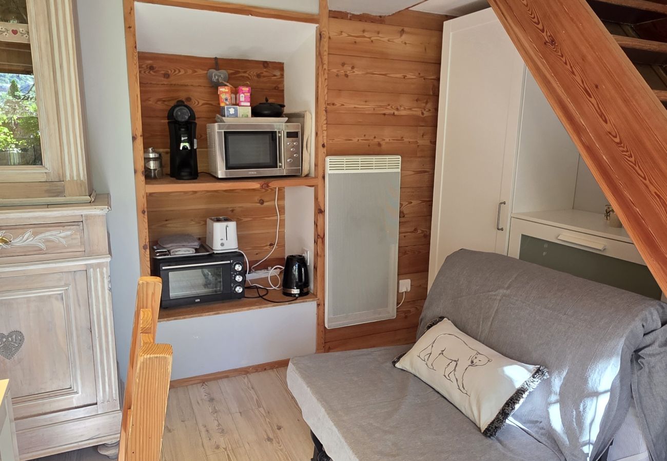 Apartment in Briançon - Subplex studio on the garden level 2-3 persons