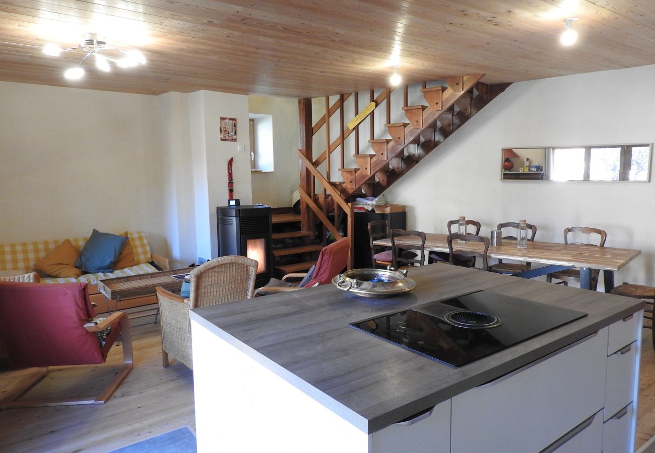 Casa a schiera a Chantemerle - 200m delle piste di scii - Casa di paese per 12 persone