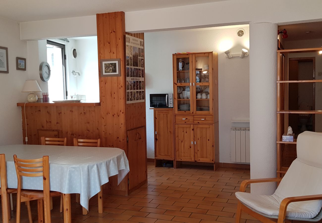 Appartement à Saint-Chaffrey - Chaleureux T3 exposé plein sud - 4/6 personnes 