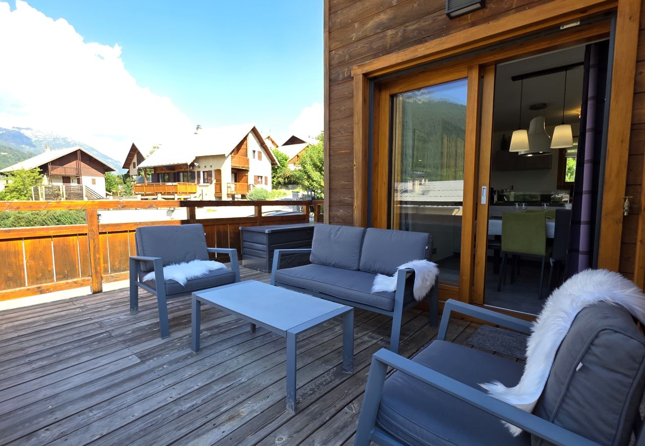 Chalet à Saint-Chaffrey - Beau chalet 8 personnes à Saint Chaffrey