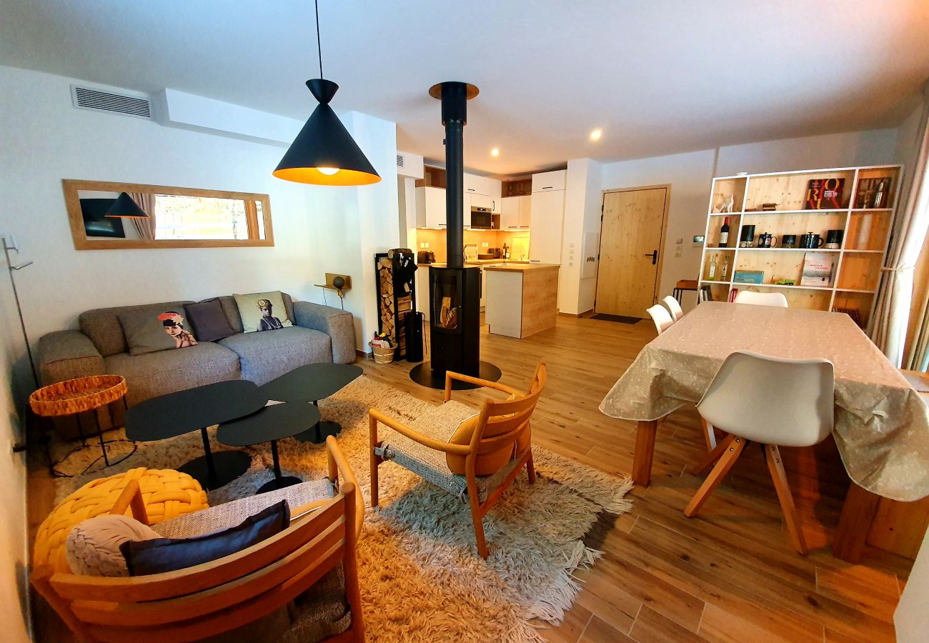 Appartement à Le Monêtier-les-Bains - Superbe T3 4 personnes au coeur du village de Monêtier-les-bains