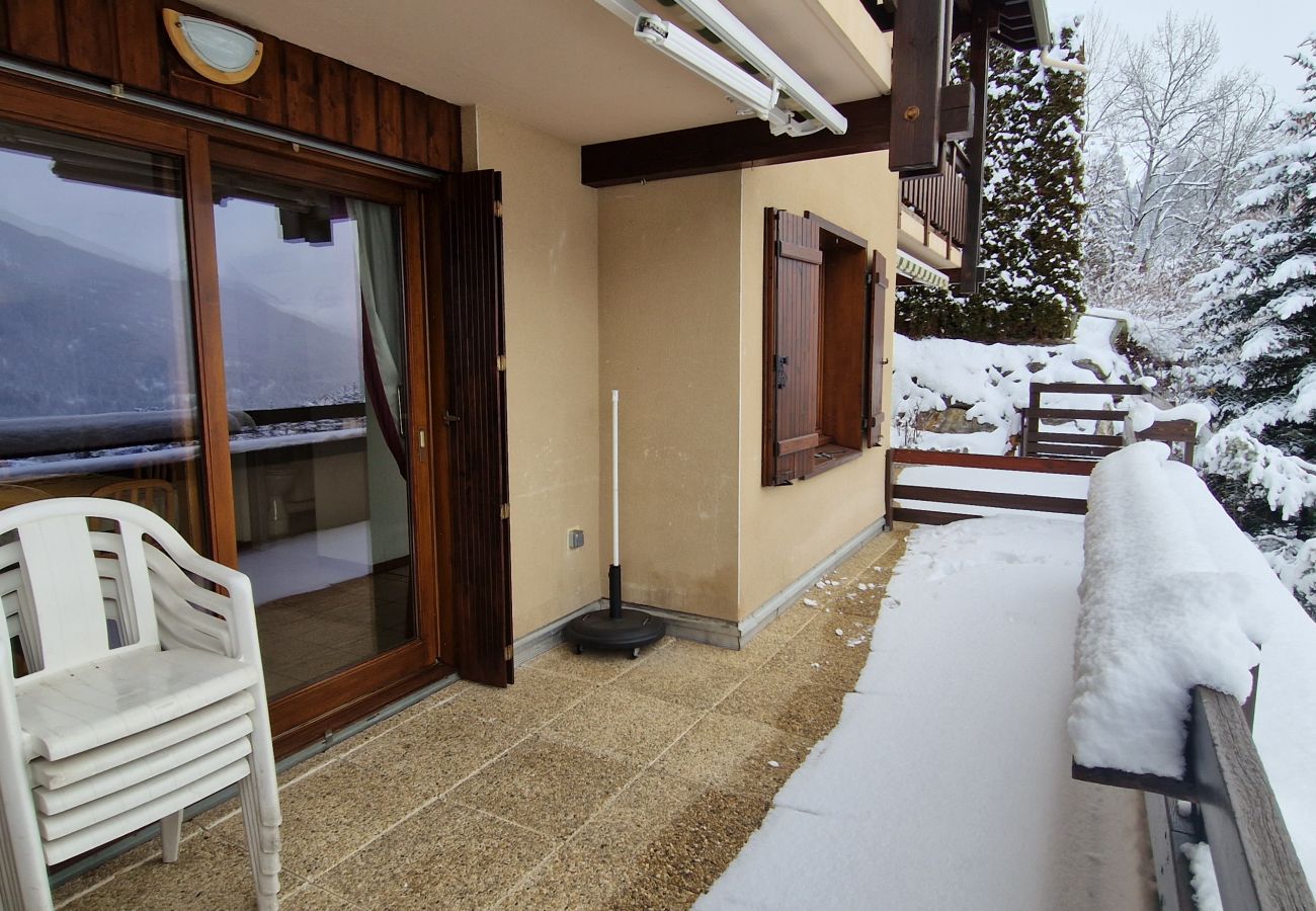 Appartement à Saint-Chaffrey - Agréable T2 + cm sur les hauteurs, belle vue dégagée