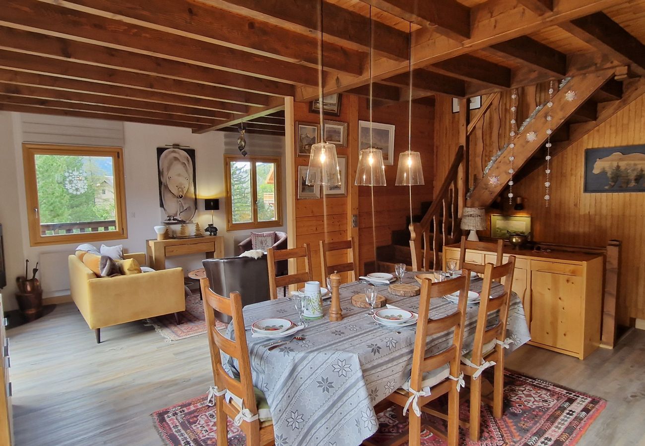 Chalet à Saint-Chaffrey - Chaleureux chalet ** pour 6 personnes, Saint-Chaffrey