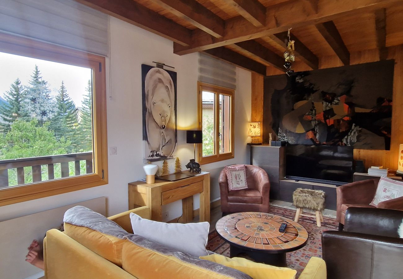 Chalet à Saint-Chaffrey - Chaleureux chalet ** pour 6 personnes, Saint-Chaffrey