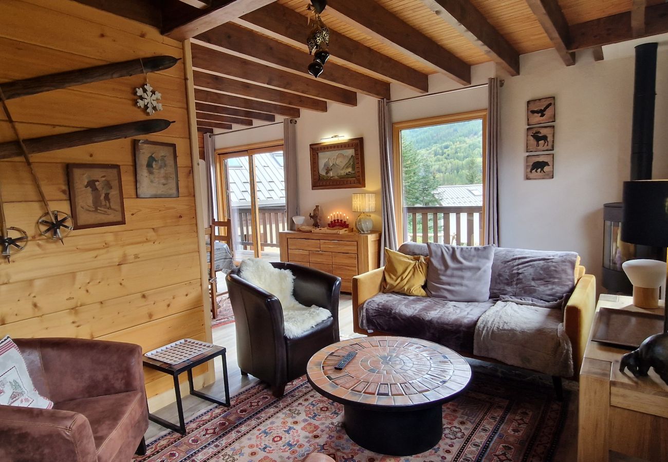 Chalet à Saint-Chaffrey - Chaleureux chalet ** pour 6 personnes, Saint-Chaffrey