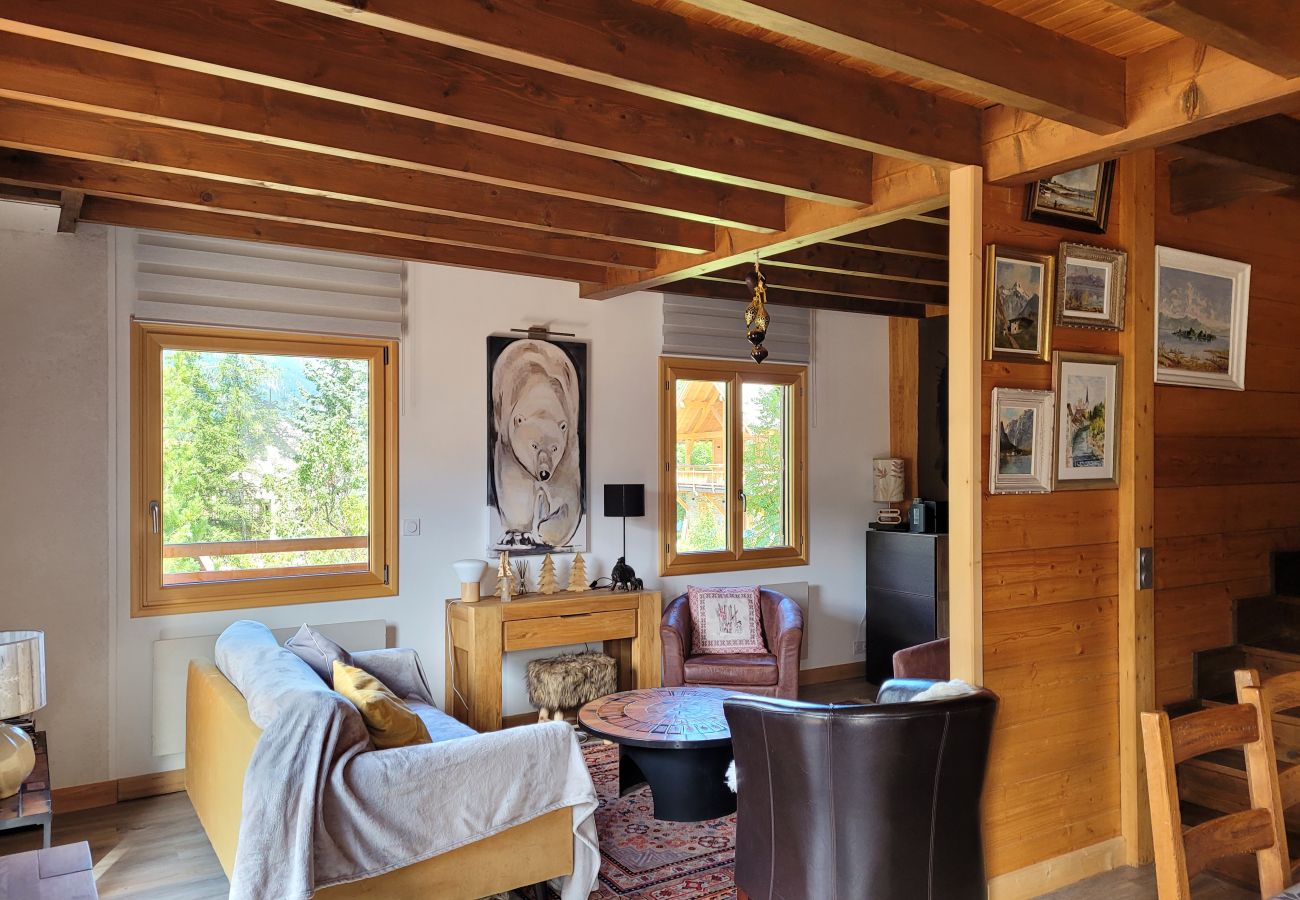 Chalet à Saint-Chaffrey - Chaleureux chalet ** pour 6 personnes, Saint-Chaffrey