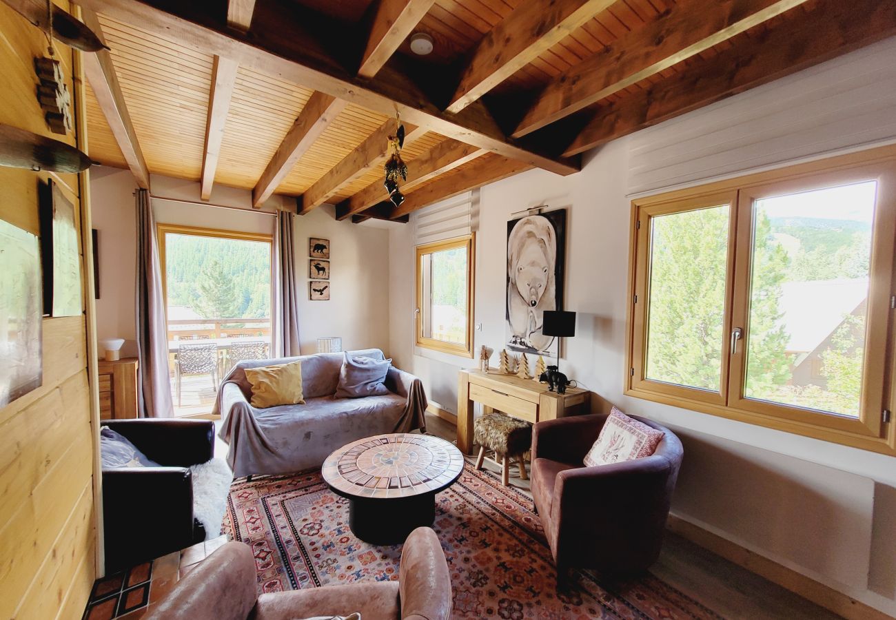 Chalet à Saint-Chaffrey - Chaleureux chalet ** pour 6 personnes, Saint-Chaffrey