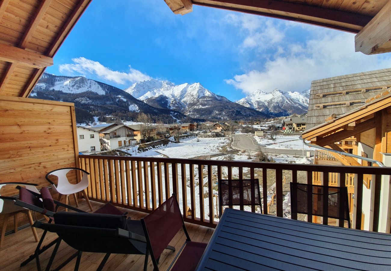 Appartement à Le Monêtier-les-Bains - T4 neuf pour 8 personnes