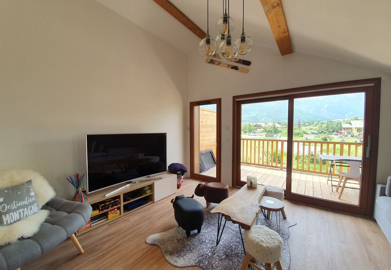 Appartement à Le Monêtier-les-Bains - T4 neuf pour 8 personnes