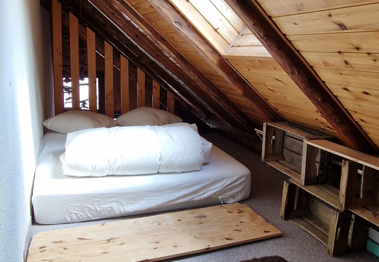 Appartement à Le Monêtier-les-Bains - Coquet T2 mezzanine en duplex au cachet montagne