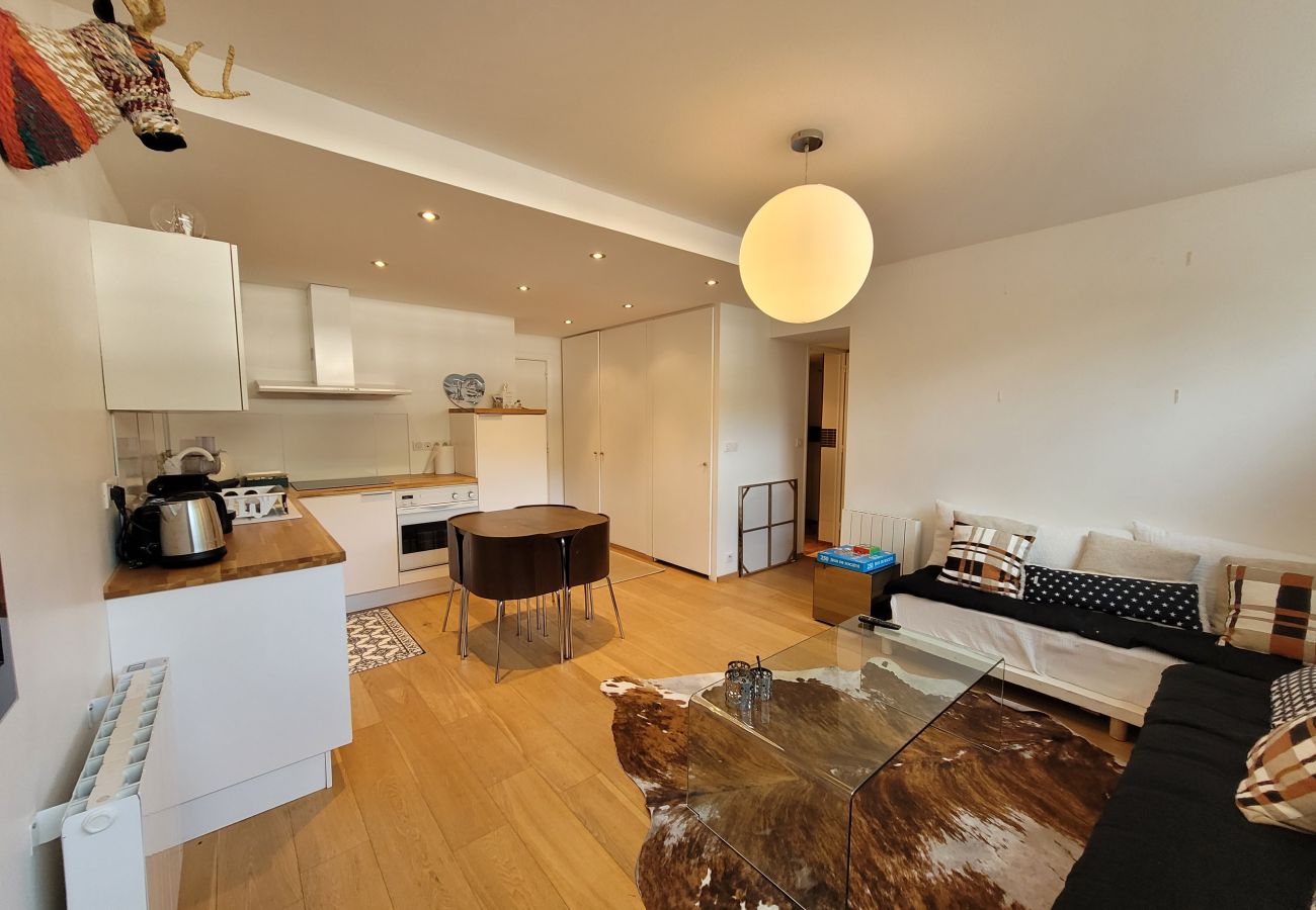 Appartement à La Salle-les-Alpes -  T2+coin montagne 4 personnes pied pistes Villeneuve Aravet