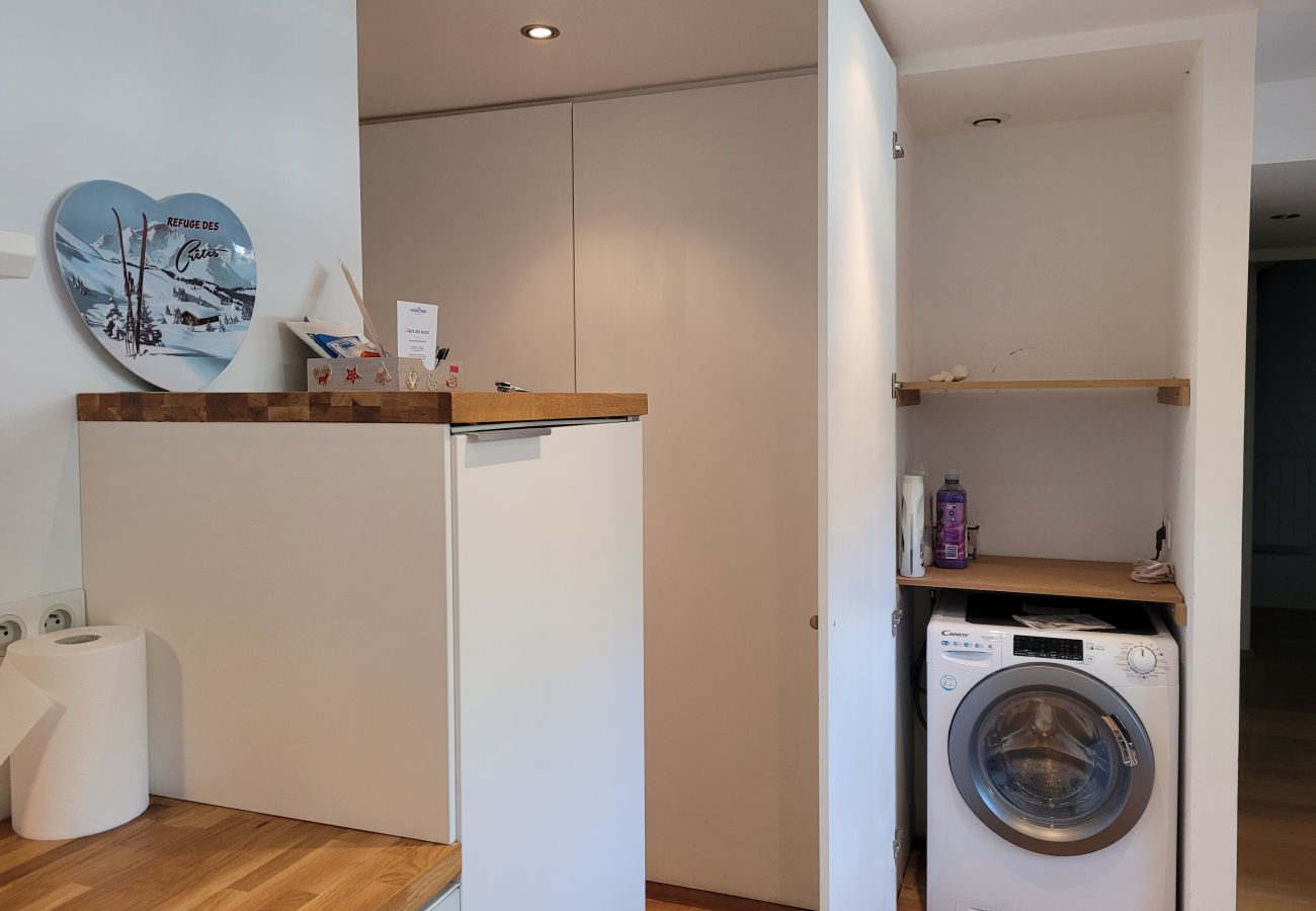 Appartement à La Salle-les-Alpes -  T2+coin montagne 4 personnes pied pistes Villeneuve Aravet