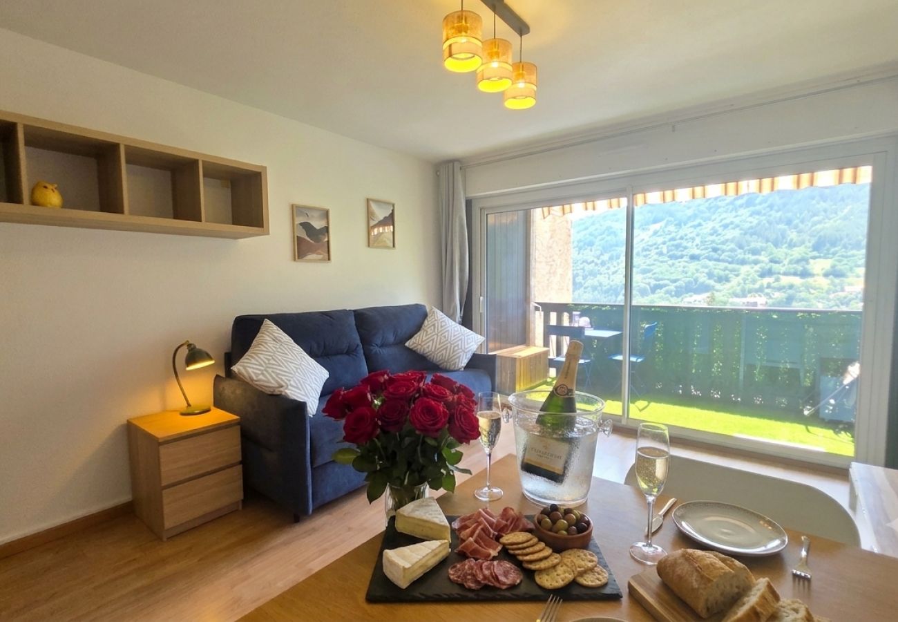 Appartement à Briançon -  Échappée poétique face aux cîmes de Briançon - 2-3 personnes 